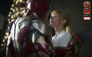 Woman robot christmas tree man - a photocopy free wallpaper
