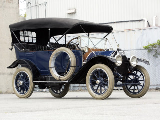 Old model t car parked - old free wallpaper