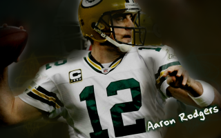Man green white uniform football - uniform holding free wallpaper