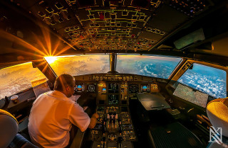 Man sitting cockpit plane view - eddie mendoza free wallpaper