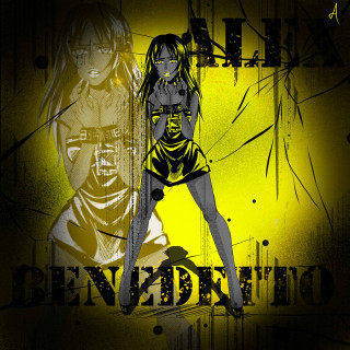 Woman yellow dress yellow background 2 - underground free wallpaper