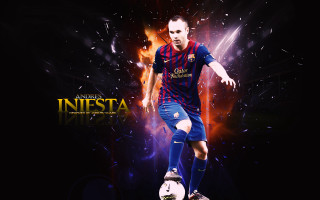 Man blue red uniform kicking 3 - photoshop free wallpaper