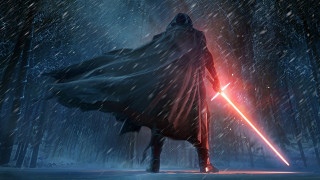 Man dark forest light saber - a light saber free wallpaper