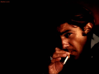 Man smoking cigarette dark background - the dark background free wallpaper