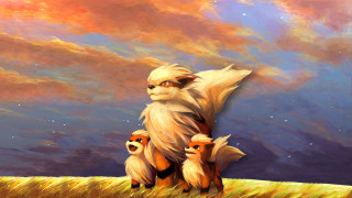 Cat kittens hill sky background - brom free wallpaper