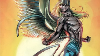 Man wings sword ring neck - wing and a sword free wallpaper