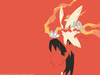 Man bird head flame bird - a flame free wallpaper