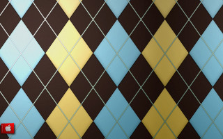 Wall pattern squares red button - art deco free wallpaper