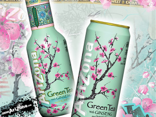 Green tea pink flowers pink - concept design free wallpaper