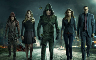 Group people dark road city - everett warner free wallpaper