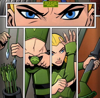 Woman knife gun man comic - alan davis free wallpaper