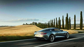 Silver sports car road trees - annie leibovitz free wallpaper