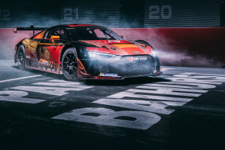 Car driving smoke exhaust red - octane free wallpaper