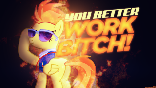 Cartoon pony sunglasses sign you - pop surrealism free wallpaper