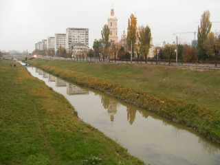 Danube park river clock tower - river free wallpaper