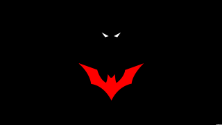 Red bat logo black background 2 - verdadism free wallpaper