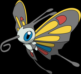 Cartoon insect blue eye yellow - pokemon free wallpaper