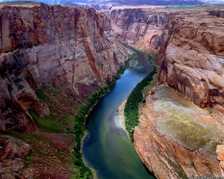 River canyon mountains desert blue 6 - a canyon free wallpaper