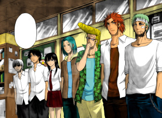 Group people room window bubble - toyism free wallpaper
