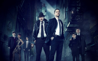 Men suits ties dark alleyway 2 - dong kingman free wallpaper