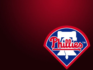 Philadelphia phillies logo red background - the bottom of the image free wallpaper