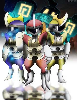 Cartoon characters space background go - a group of cartoon characters free wallpaper