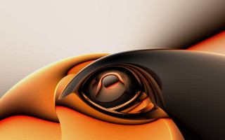 Large object circular center image - a large object free wallpaper