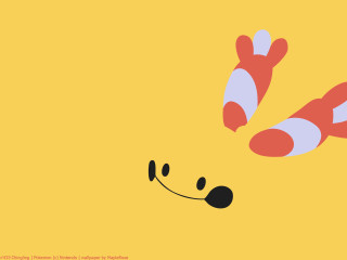 Fish floating yellow smile nose - cheerful free wallpaper