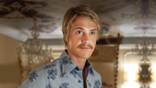 Man mustache blue shirt tie - andrew bell free wallpaper