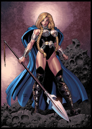 Woman costume sword spear rocky - rocky free wallpaper