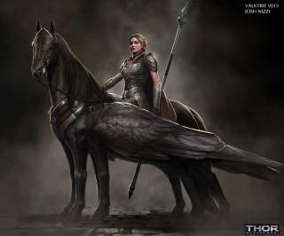 Woman leather outfit horse spear - clint cearley free wallpaper