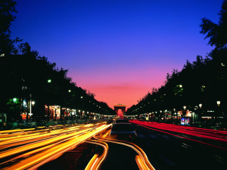 Car night long exposure light - bernard meninsky free wallpaper