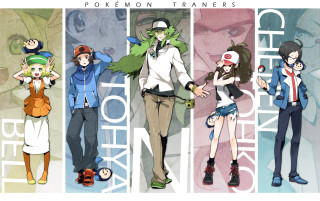 Anime characters poses expressions series - 2 d sprite free wallpaper