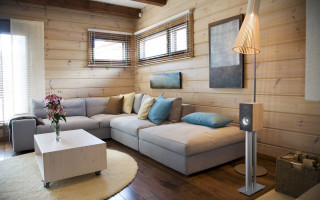 Living room couch table vase 7 - a speaker free wallpaper