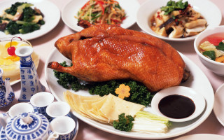 Turkey feast table food plates - cao zhibai free wallpaper