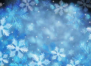 Blue background snowflakes black background 2 - an gyeon free wallpaper for desktop