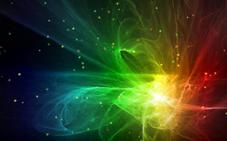 Colorful background lights black rainbow - mystical free wallpaper