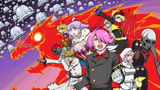 Anime characters red background group 2 - a group of anime characters free wallpaper