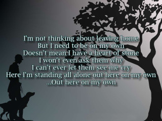 Silhouette person dog tree poem - a poem free wallpaper