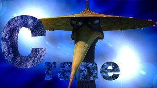 Bird hat c is for - surrealism free wallpaper