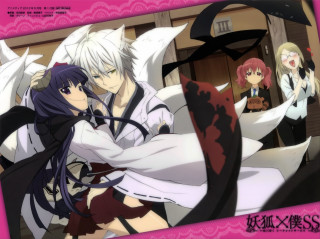 Anime characters white hair black 2 - black hair free wallpaper