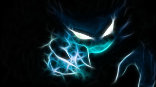 Blue white cat glowing eyes - a white light free wallpaper