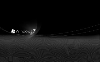 Black window7 logo purism rendering - purism free wallpaper