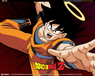 Cartoon character yellow shirt black - his hand in free wallpaper