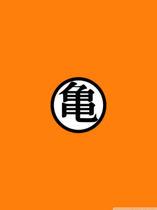 Chinese symbol dragon orange background - an orange background free wallpaper