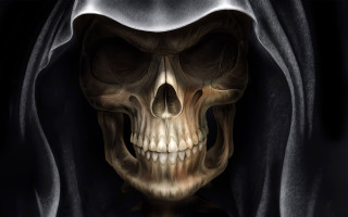 Skeleton hooded hoodie dark image - death free wallpaper