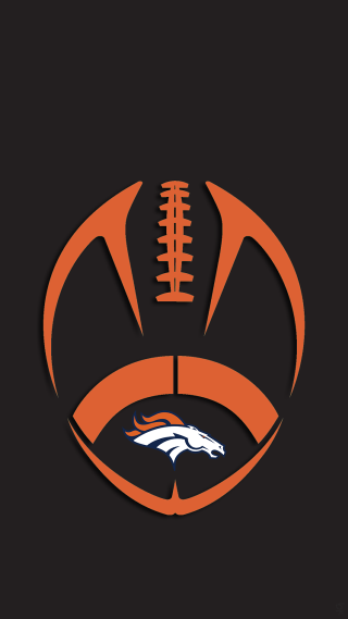 Football logo black background center - a football logo free wallpaper