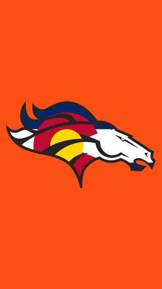 Denver football logo orange background 2 - an orange background free wallpaper