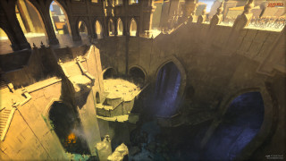 Castle fountain clock tower computer - a computer free wallpaper for desktop