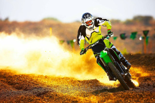 Dirt bike track dust rider - a dirt bike free wallpaper